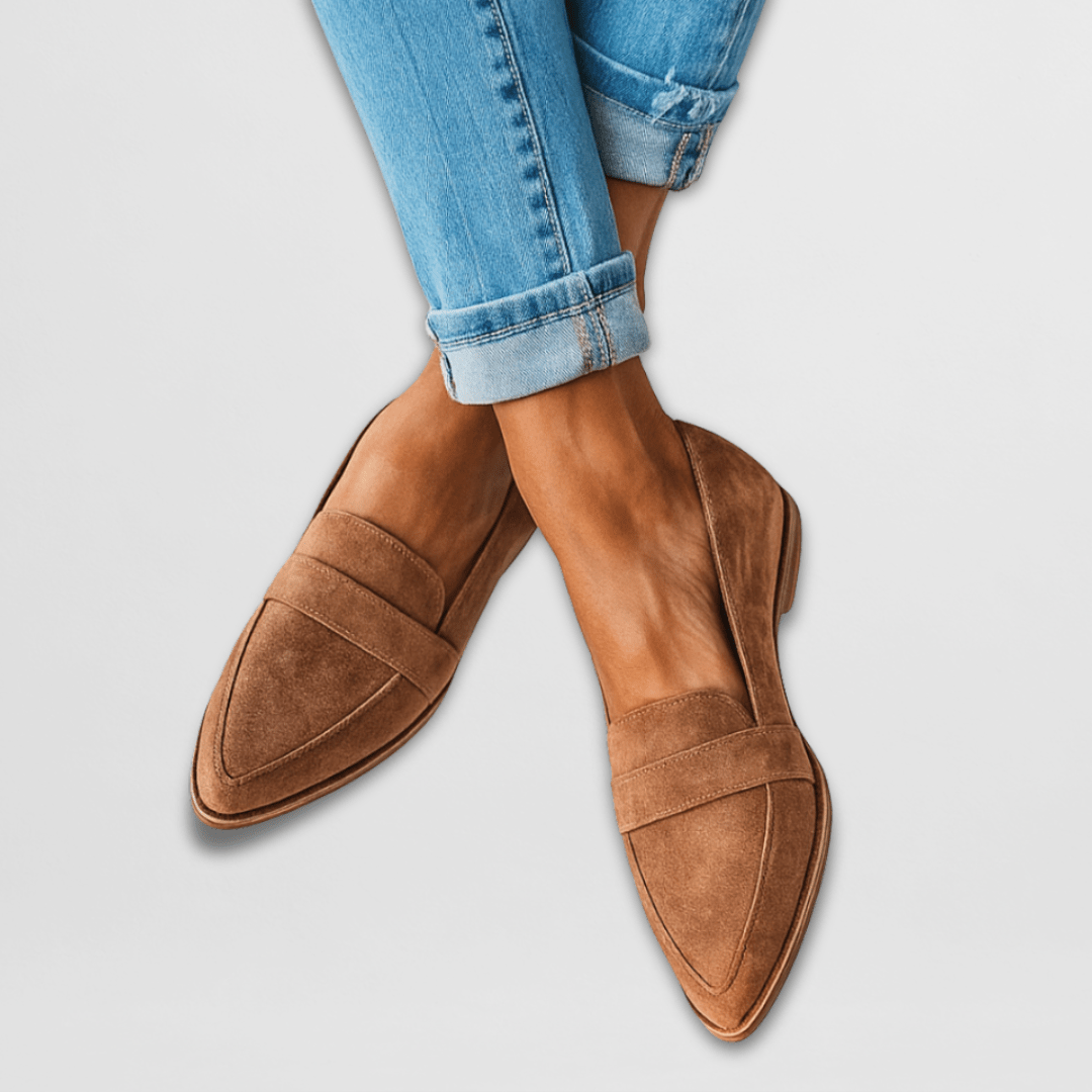 Odharnait | Soft Suede Orthopedic Loafers