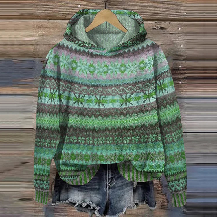 Aileen | Retro Ethnic Sweatshirt