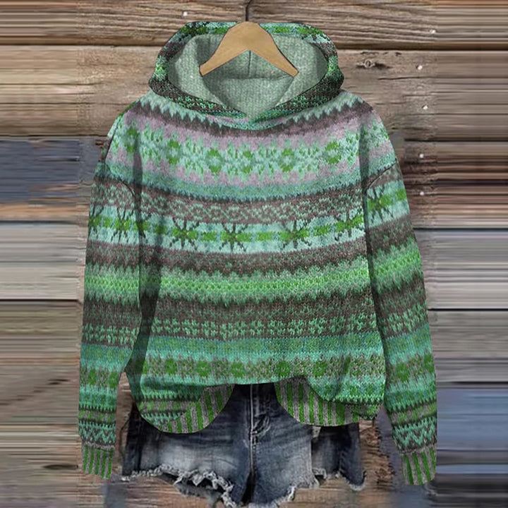 Aileen | Retro Ethnic Sweatshirt