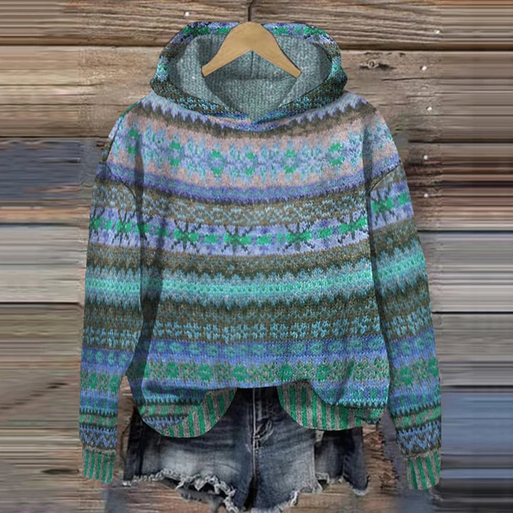 Aileen | Retro Ethnic Sweatshirt