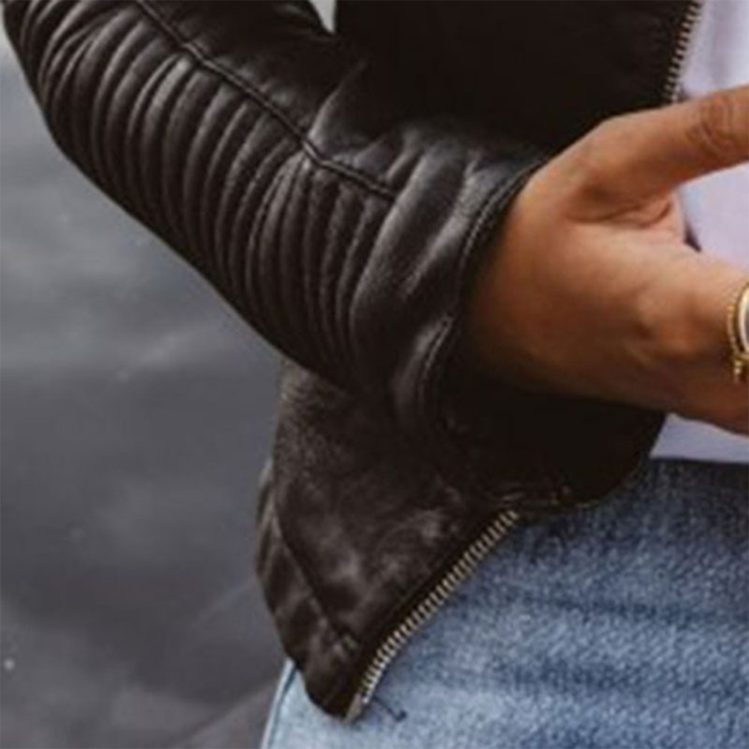Niamh | Genuine Leather Jacket