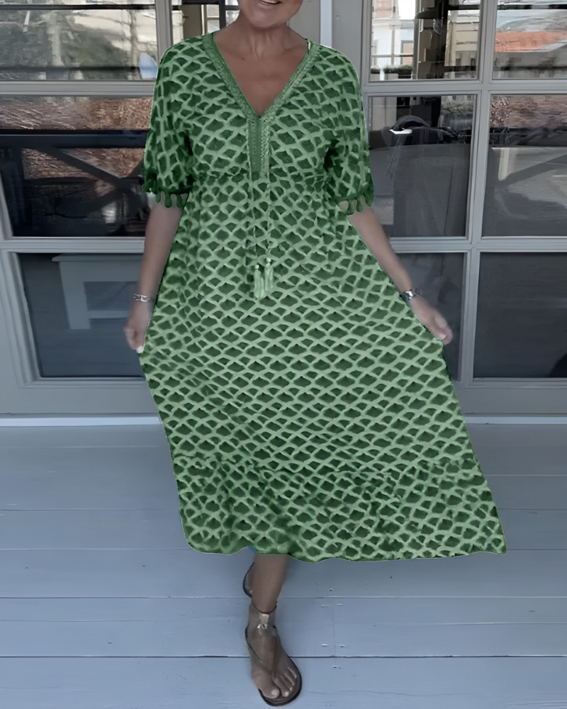 Elaine | Coastal Waves Dress