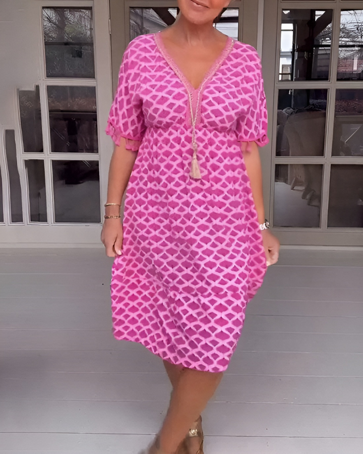 Elaine | Coastal Waves Dress
