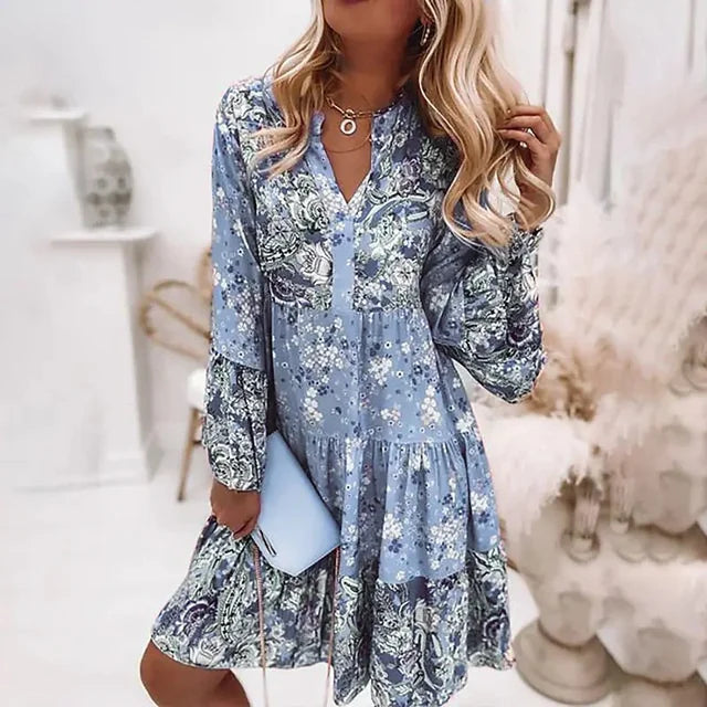 Aoibhe | Printed Boho Dress