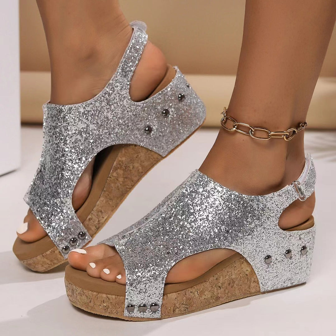 Dymphna | Wedge Sandal