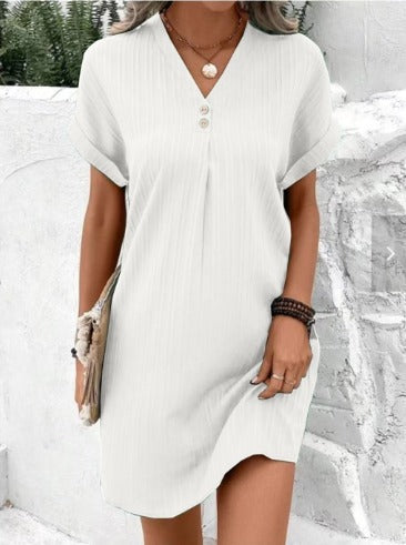 Catriona | V-Neck Spring Dress