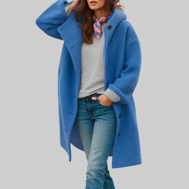 Blathnaid | Comfortable Everyday Mid-Length Coat