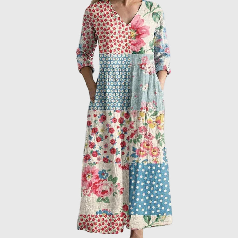 Roisín | Graceful Flowing Maxi Dress