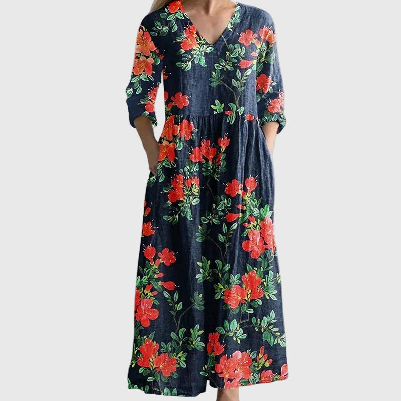 Roisín | Graceful Flowing Maxi Dress