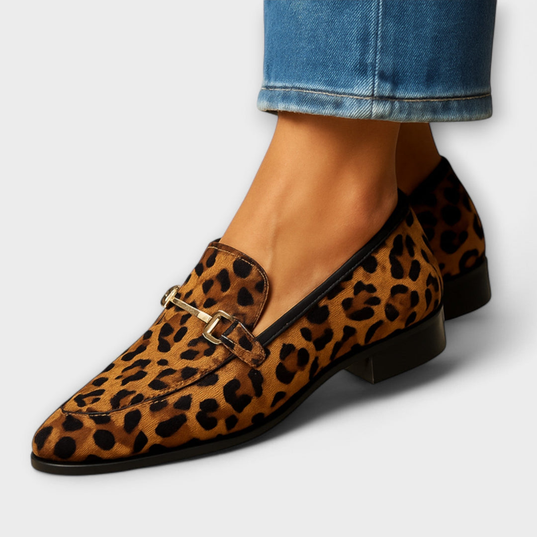 Mairead | Wild Print Loafers