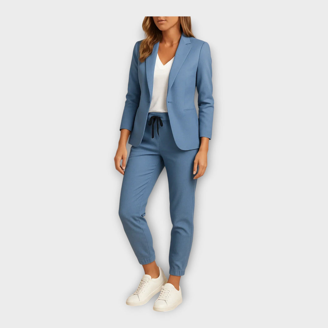 Cred | Women's Suit with Blazer and Jogger Trousers