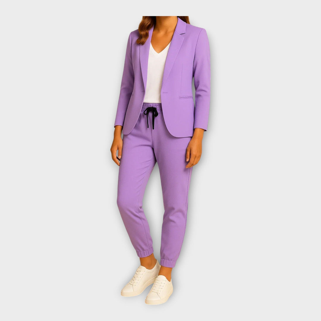 Cred | Women's Suit with Blazer and Jogger Trousers