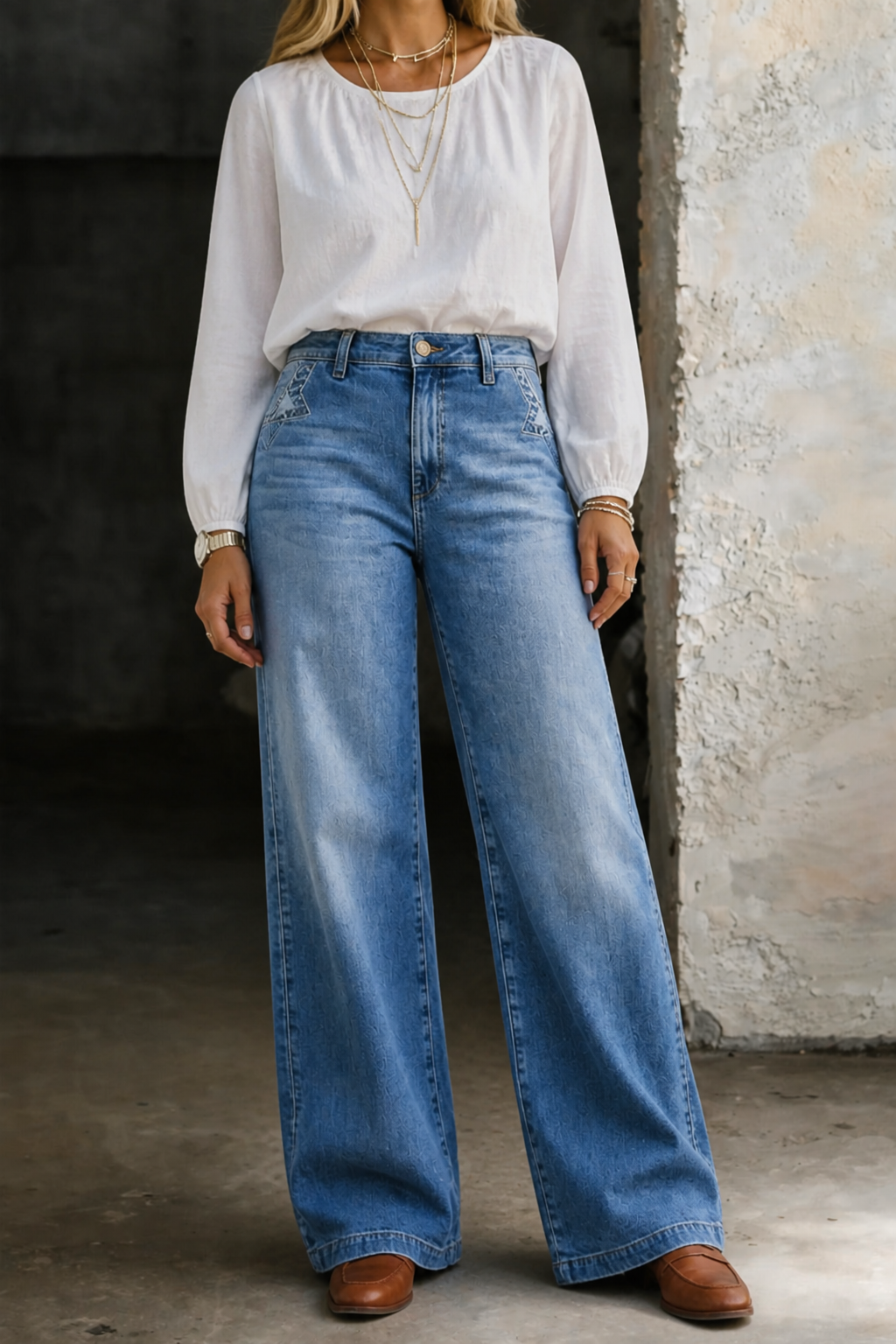 Orlaith | Vintage High-Waisted Jeans