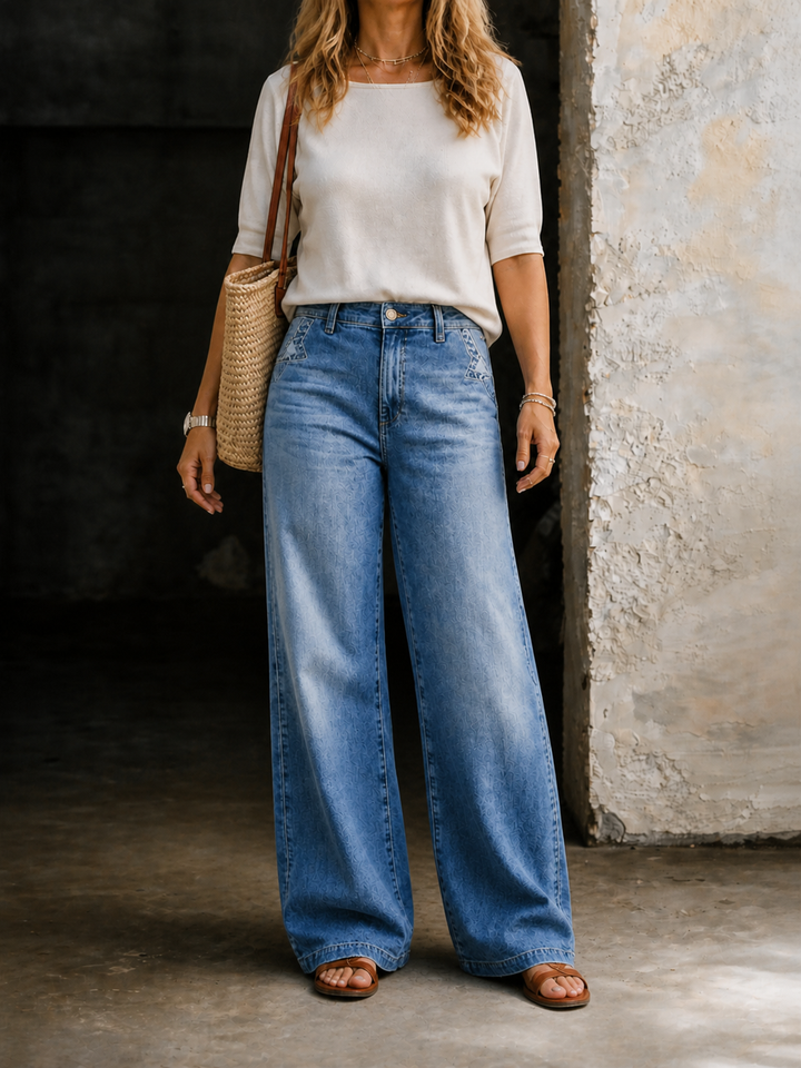Orlaith | Vintage High-Waisted Jeans
