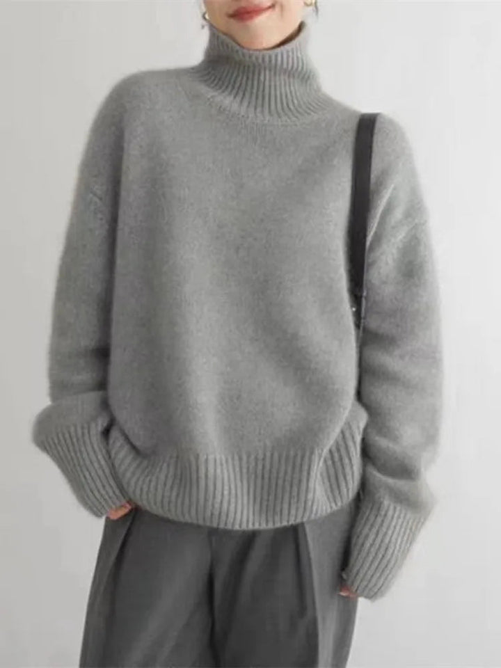 Cliona | Luxurious Cashmere Turtleneck Jumper