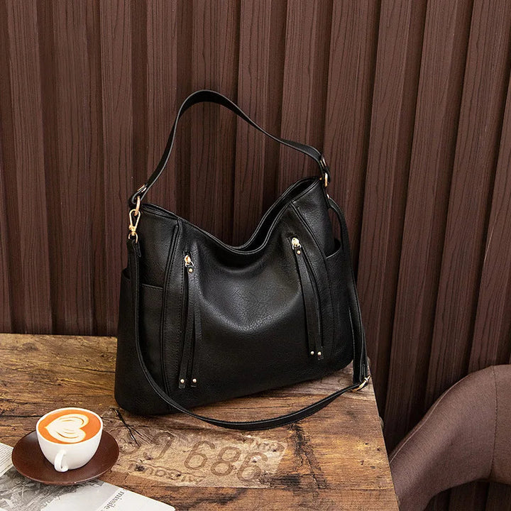 Beibhinn | Fringed Leather Bag