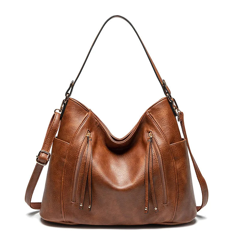 Beibhinn | Fringed Leather Bag