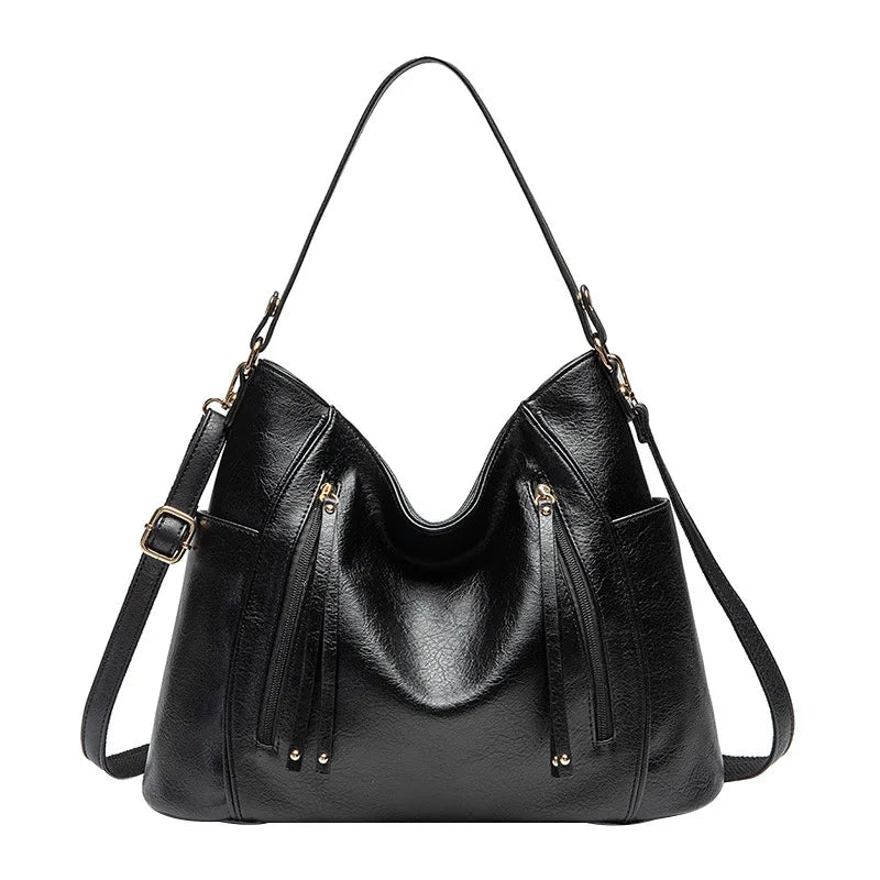 Beibhinn | Fringed Leather Bag