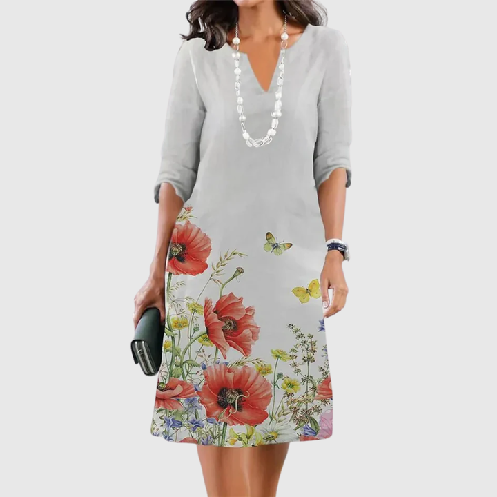 Bríd | Tiered Floral Dress