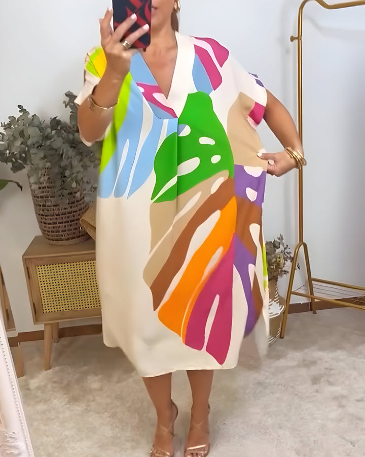 Maeve | Abstract Print Dress