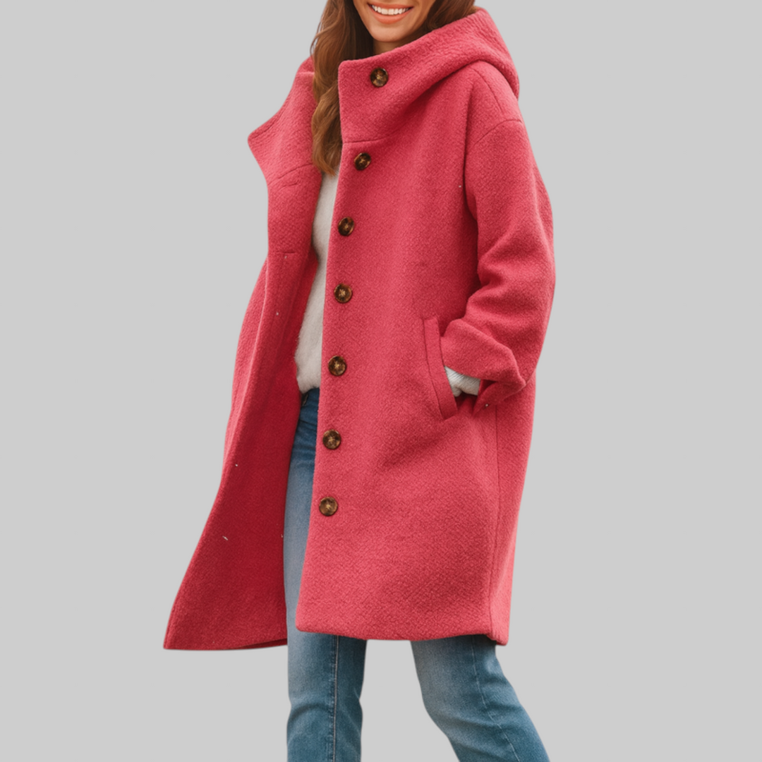 Blathnaid | Comfortable Everyday Mid-Length Coat