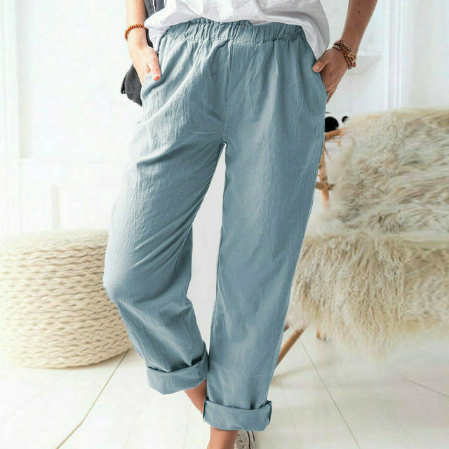 Eimear | Soft-Structure Trousers