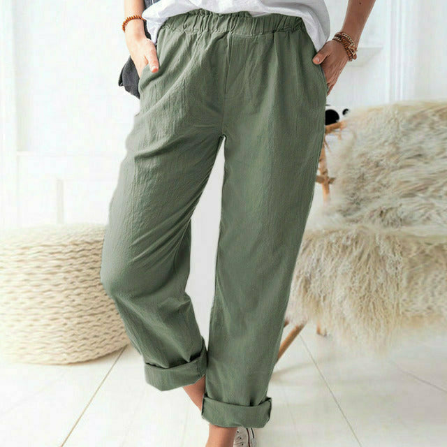 Eimear | Soft-Structure Trousers