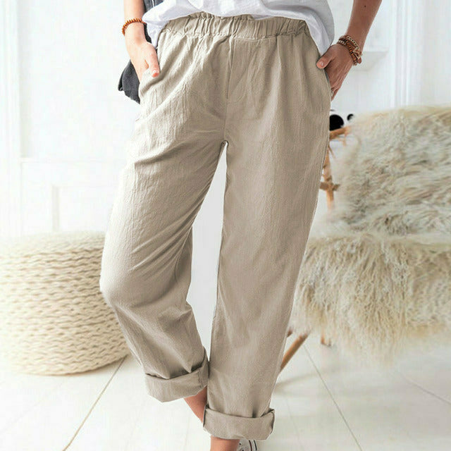 Eimear | Soft-Structure Trousers