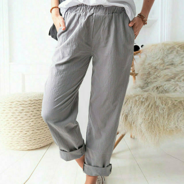Eimear | Soft-Structure Trousers