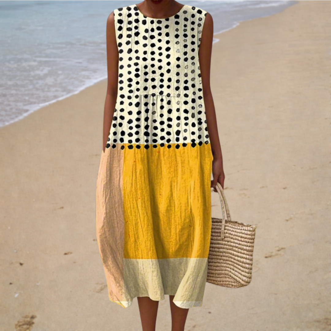 Bairbre | Comfortable Sleeveless Summer Dress