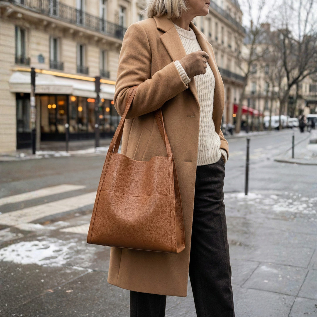 Siobhan | Elegant Leather Shoulder Bag