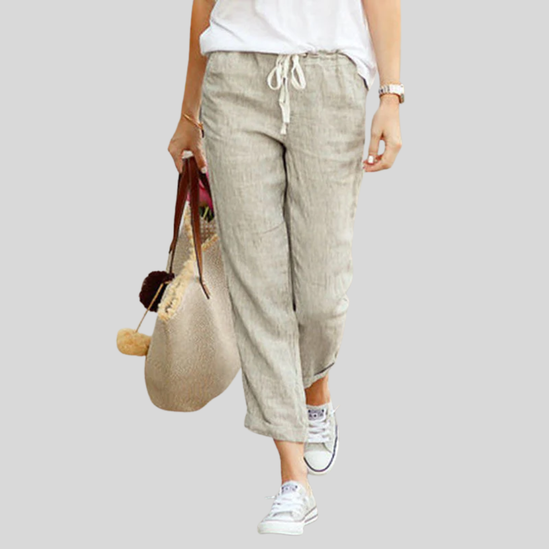 Cliona | Casual Drawstring Trousers