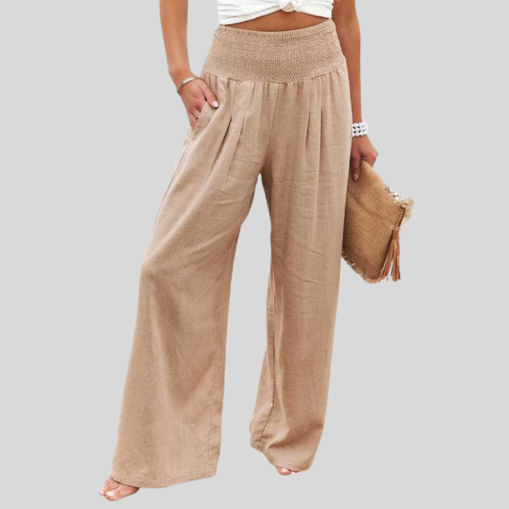 Fionnuala | Wide-Leg Beach Trousers