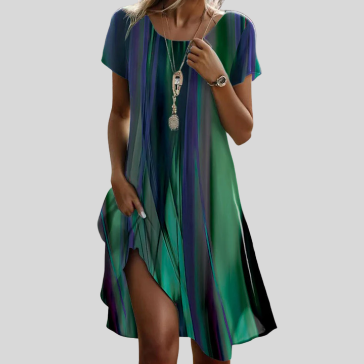 Orla | Relaxed Gradient Boho Dress