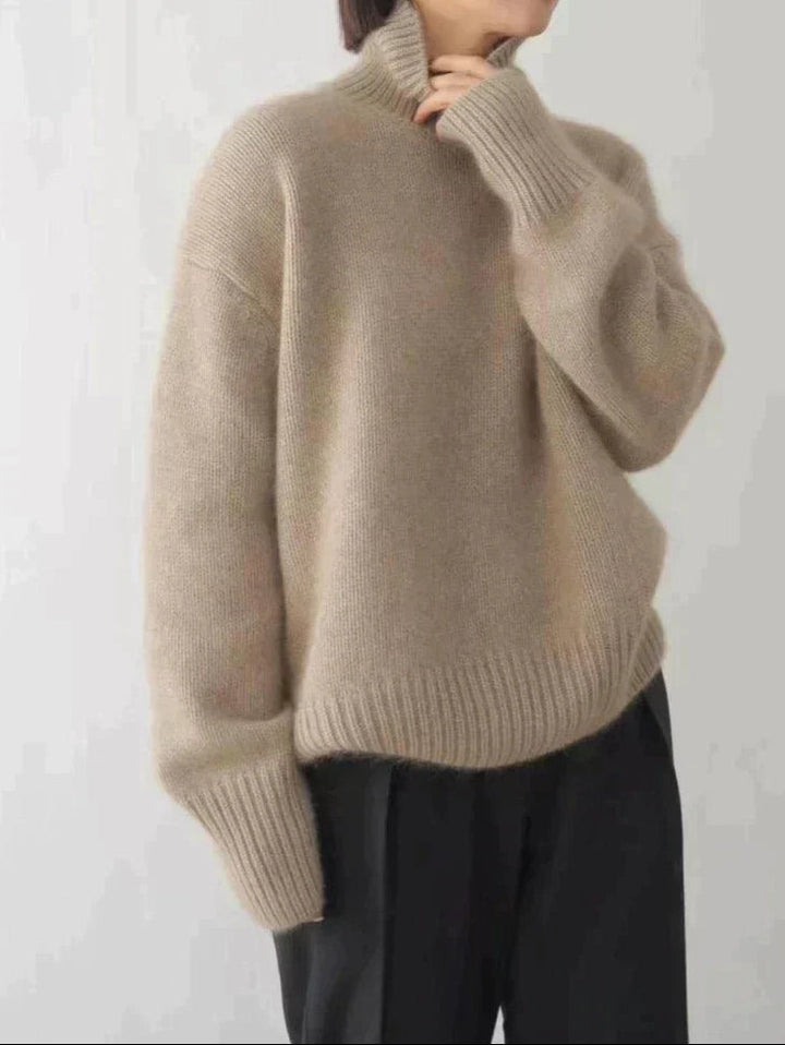 Cliona | Luxurious Cashmere Turtleneck Jumper