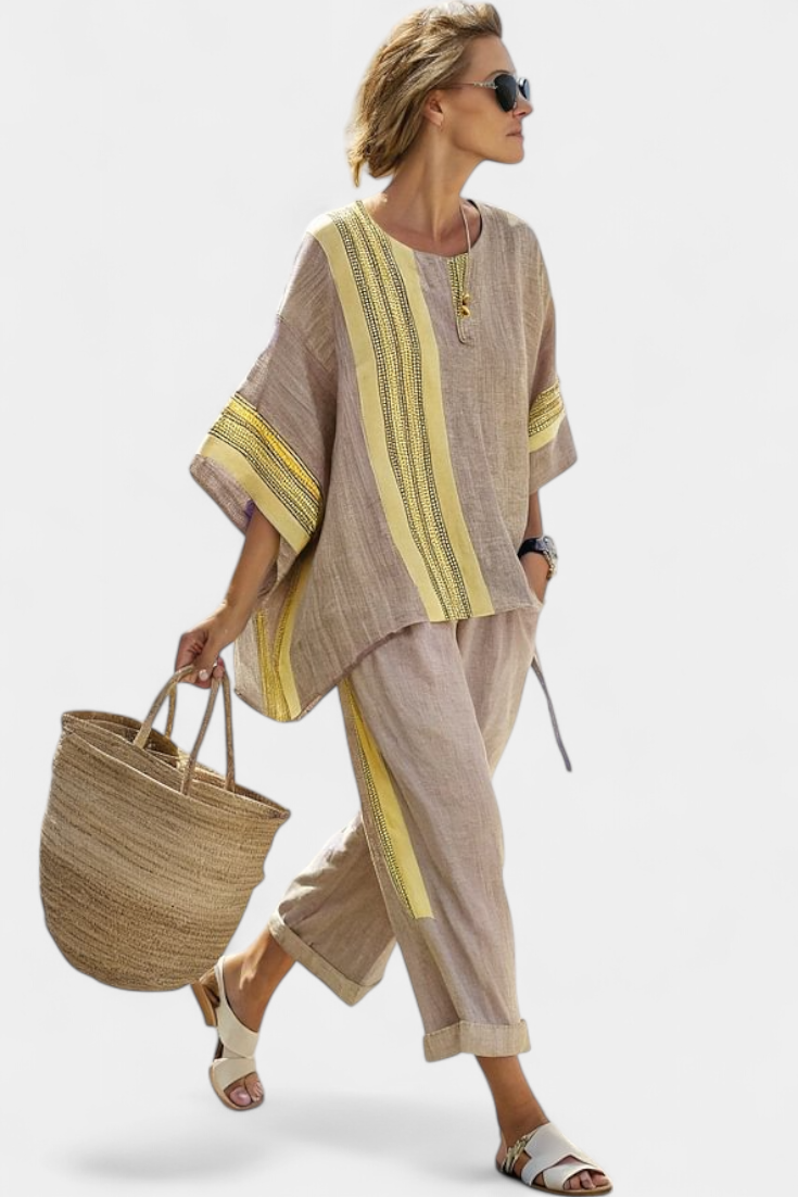 Neamhan | Boho Set in Linen and Bamboo