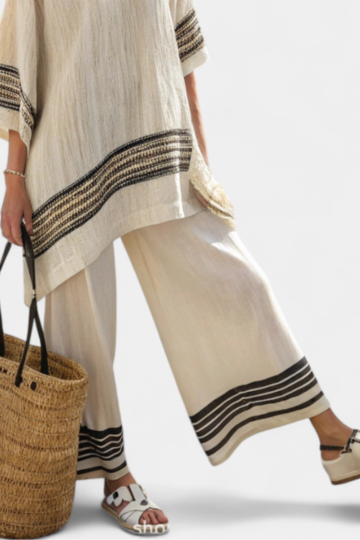 Sibeal | Elegant Linen and Bamboo Set