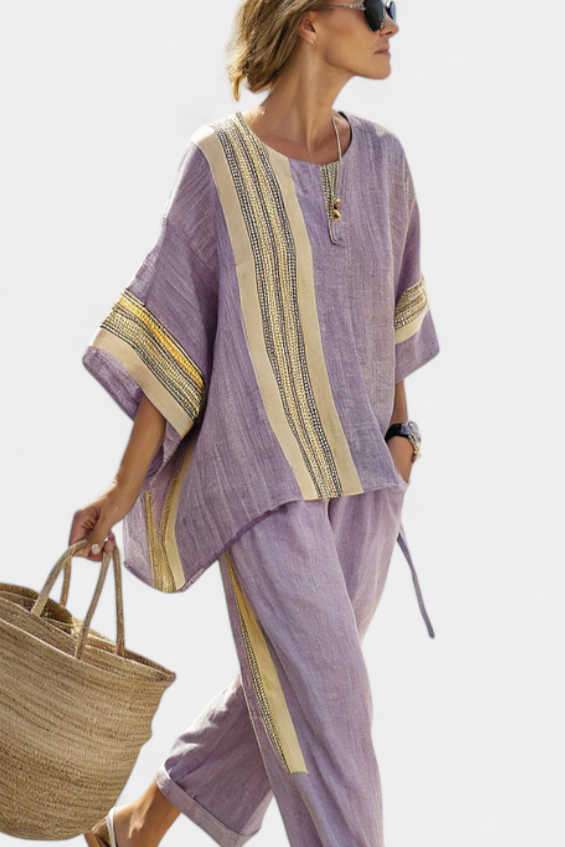 Neamhan | Boho Set in Linen and Bamboo