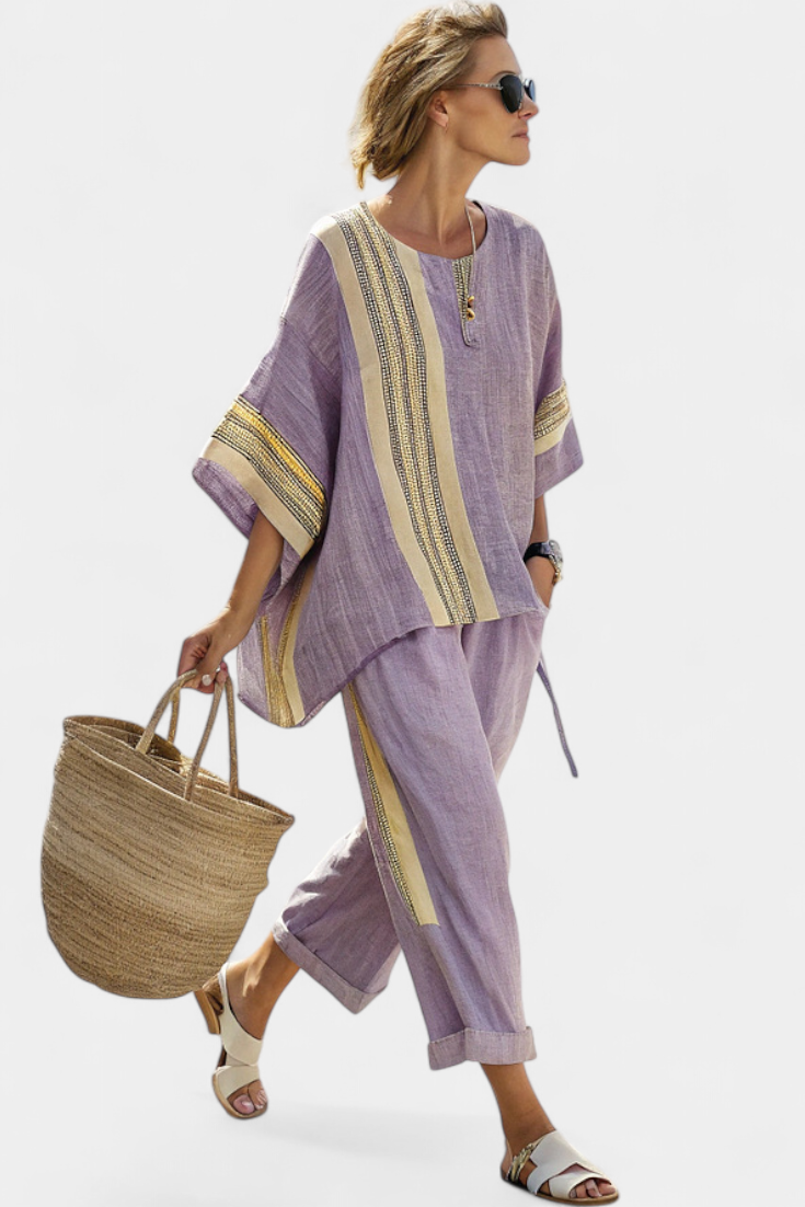 Neamhan | Boho Set in Linen and Bamboo