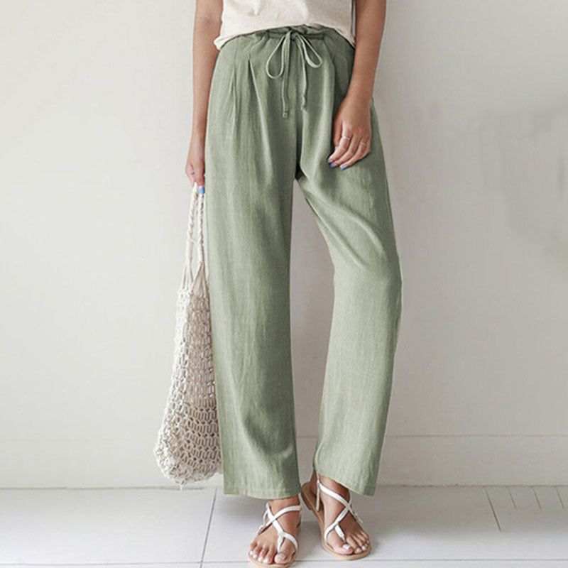 Aisling | Relaxed Drawstring Trousers
