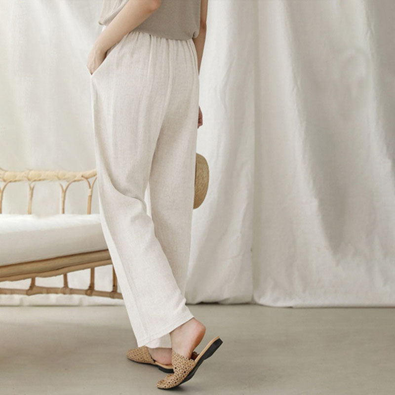 Aisling | Relaxed Drawstring Trousers