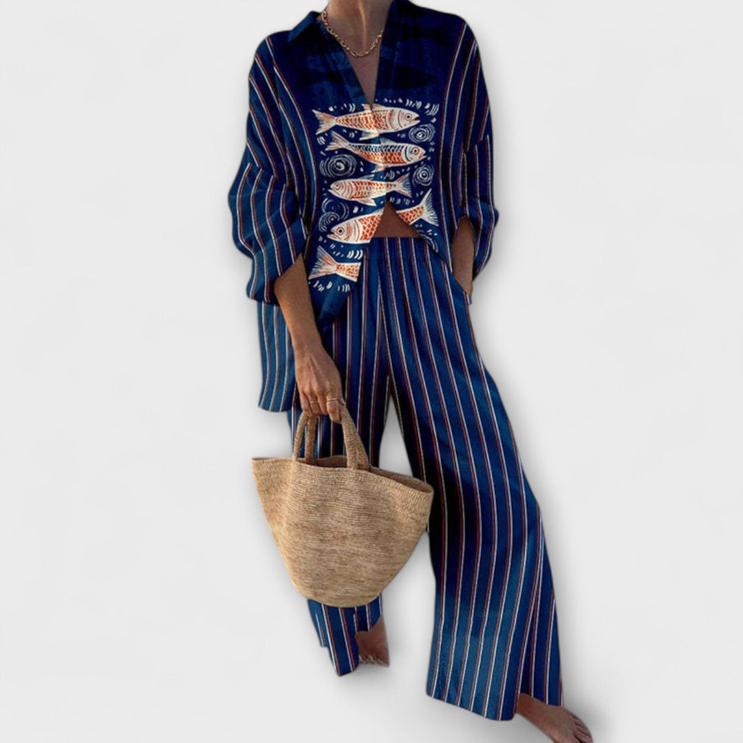 Ethna | Koi Themed Set in Blue
