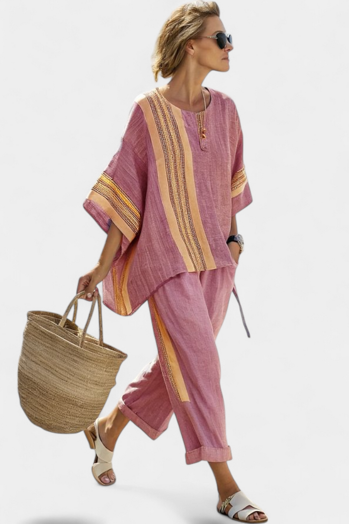 Neamhan | Boho Set in Linen and Bamboo