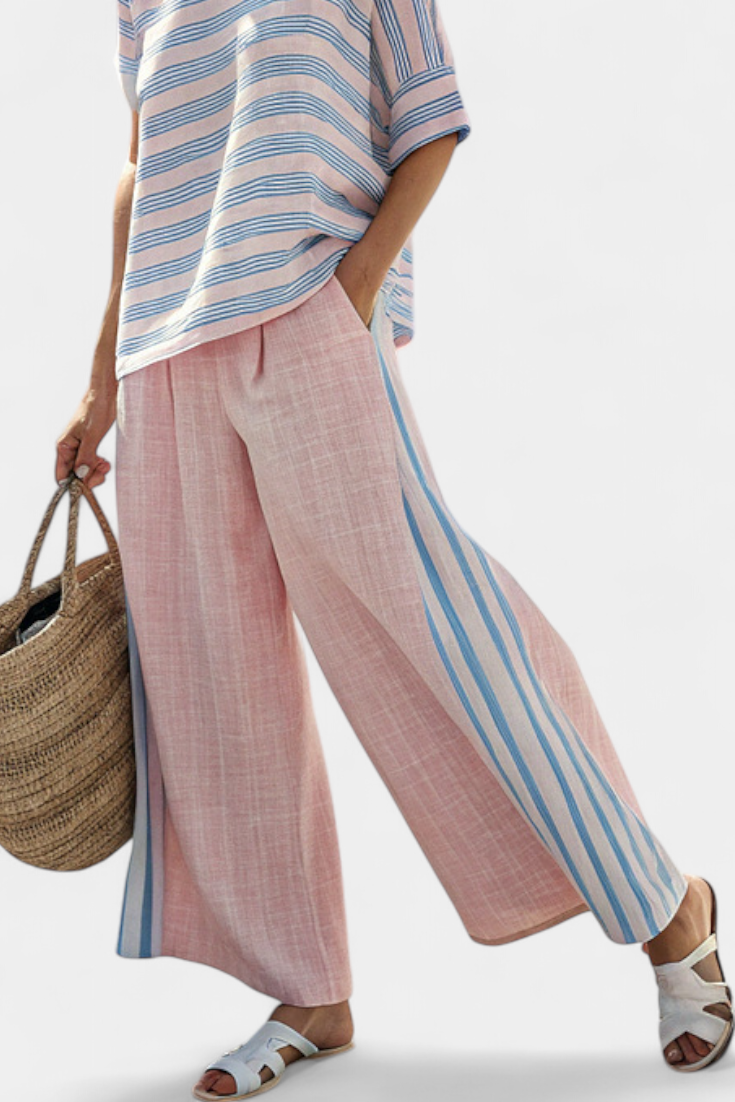 Mebh | Pink Bamboo Linen Set
