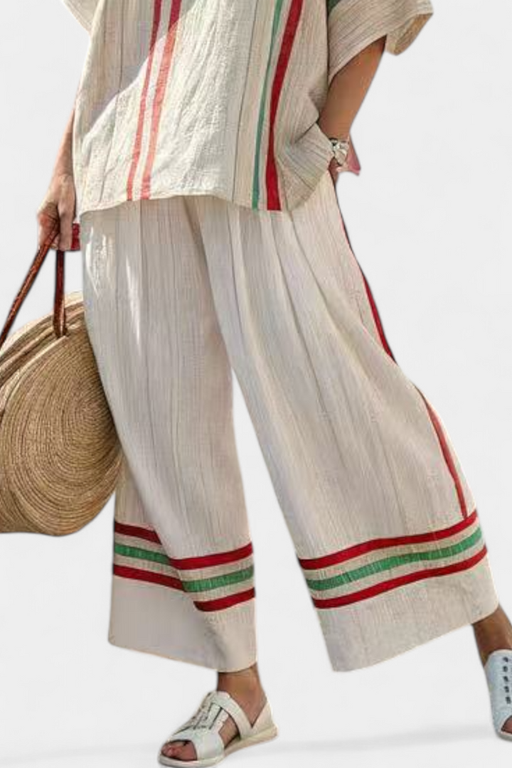 Lasairina | Mediterranean Striped Set