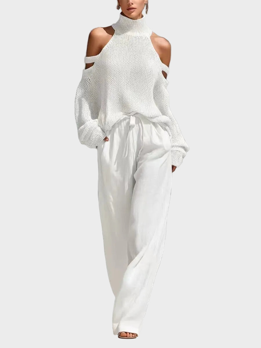 Tuathla | Modern Knit and Linen Set