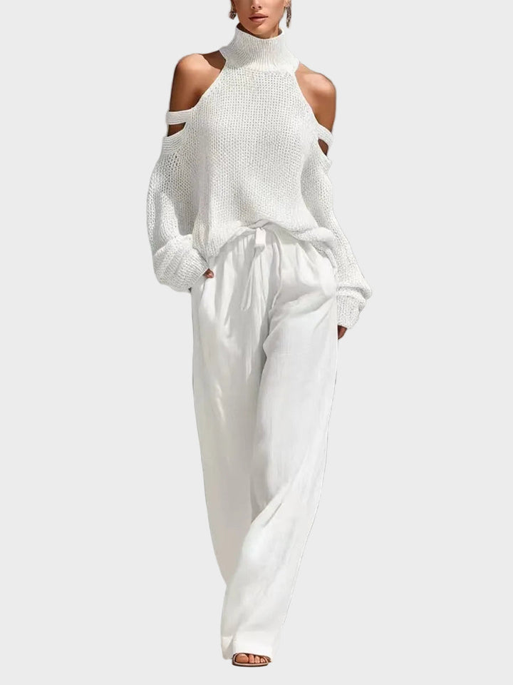 Tuathla | Modern Knit and Linen Set