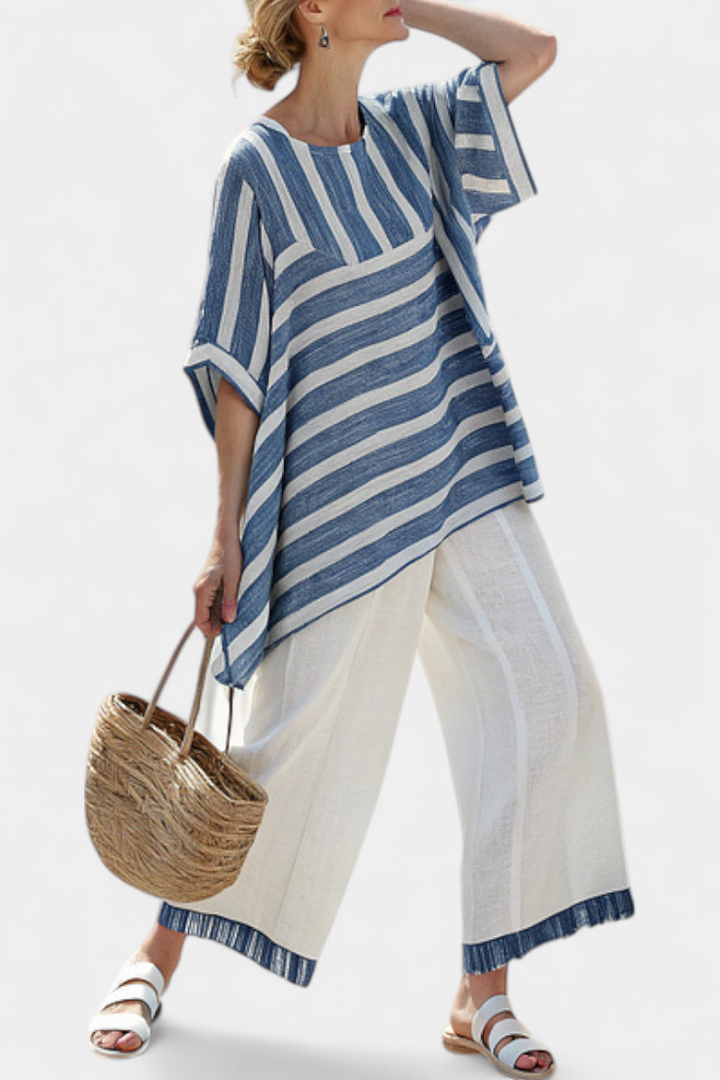 Eadaoin | Mediterranean Style Linen Set