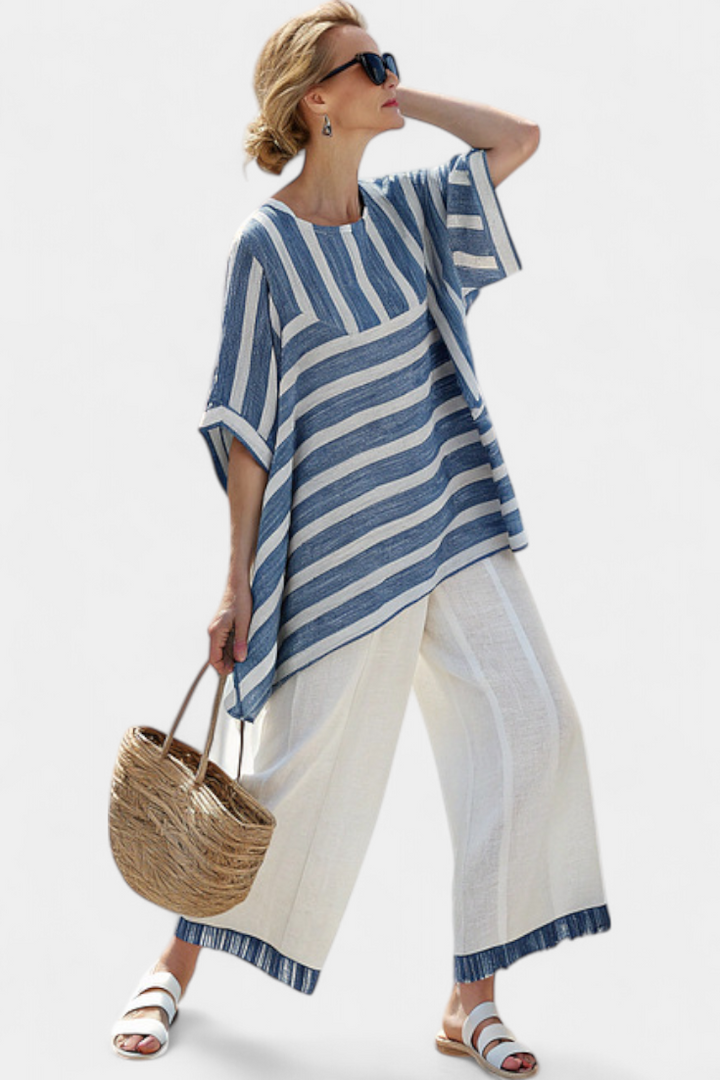 Eadaoin | Mediterranean Style Linen Set
