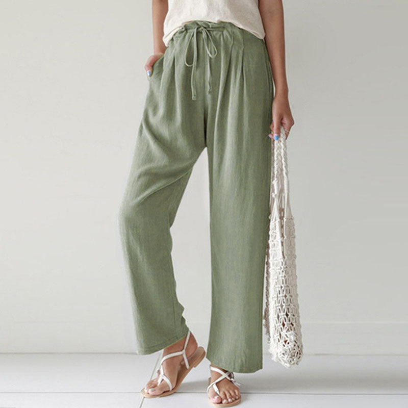 Aisling | Relaxed Drawstring Trousers